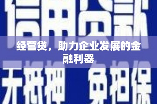 方山经营贷，助力企业发展的金融利器