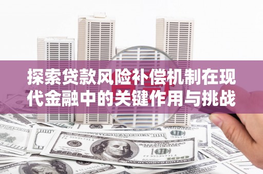 方山探索贷款风险补偿机制在现代金融中的关键作用与挑战