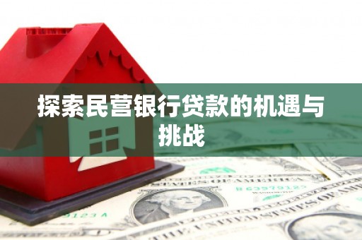 方山探索民营银行贷款的机遇与挑战