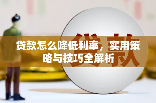方山贷款怎么降低利率，实用策略与技巧全解析