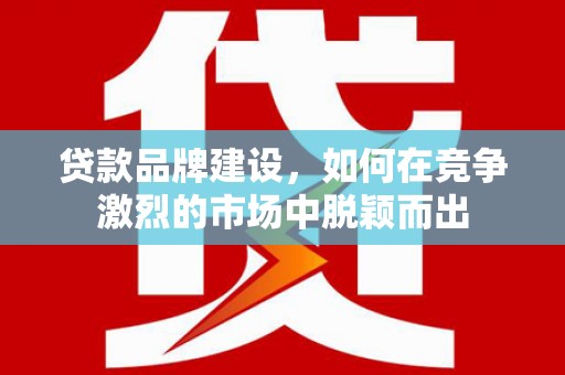方山贷款品牌建设，如何在竞争激烈的市场中脱颖而出