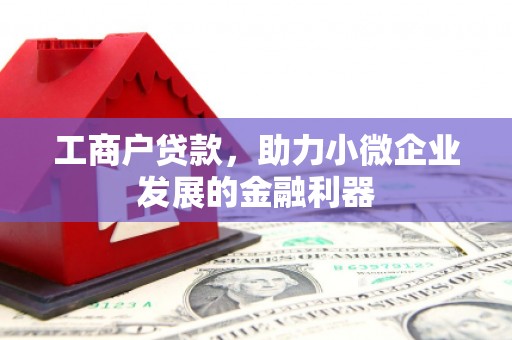 方山工商户贷款，助力小微企业发展的金融利器