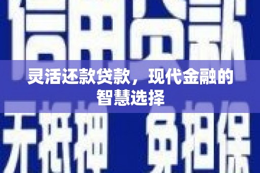 方山灵活还款贷款，现代金融的智慧选择