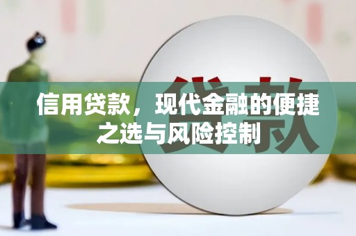 方山信用贷款，现代金融的便捷之选与风险控制