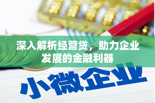 方山深入解析经营贷，助力企业发展的金融利器