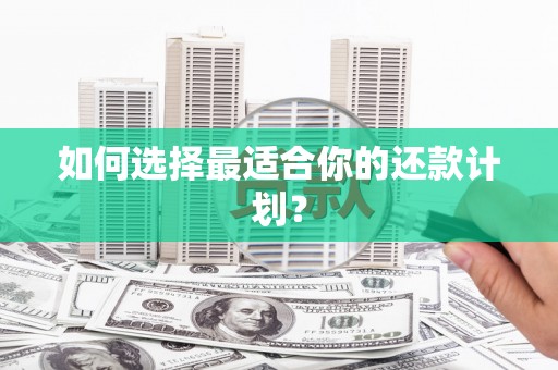 方山如何选择最适合你的还款计划？