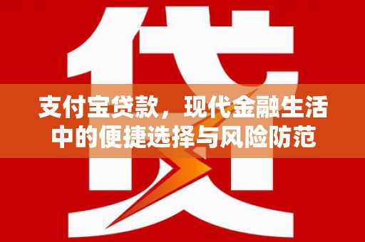 方山支付宝贷款，现代金融生活中的便捷选择与风险防范