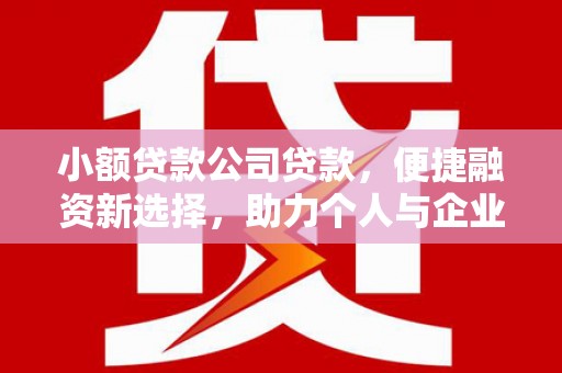 方山小额贷款公司贷款，便捷融资新选择，助力个人与企业成长
