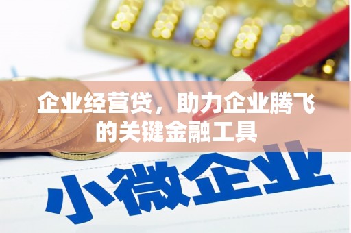 方山企业经营贷，助力企业腾飞的关键金融工具
