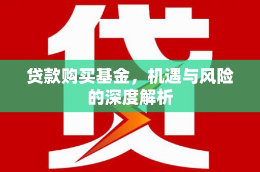 方山贷款购买基金，机遇与风险的深度解析