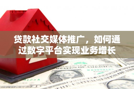 方山贷款社交媒体推广，如何通过数字平台实现业务增长