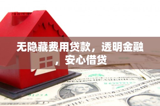 方山无隐藏费用贷款，透明金融，安心借贷