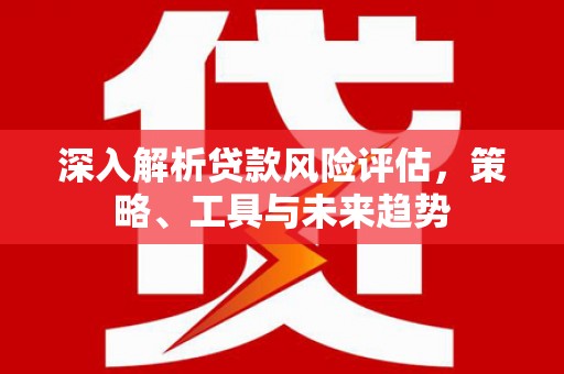 方山深入解析贷款风险评估，策略、工具与未来趋势