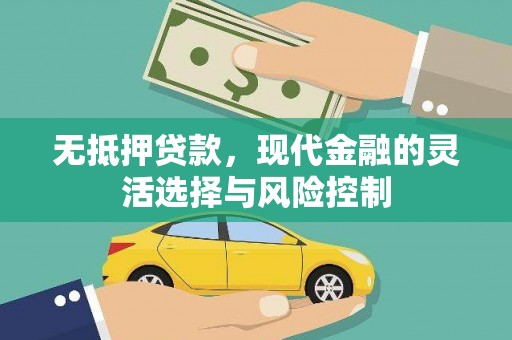 方山无抵押贷款，现代金融的灵活选择与风险控制