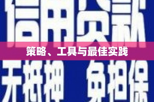 方山策略、工具与最佳实践