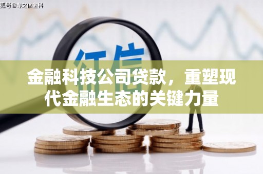 方山金融科技公司贷款，重塑现代金融生态的关键力量