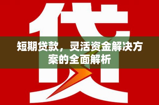 方山短期贷款，灵活资金解决方案的全面解析