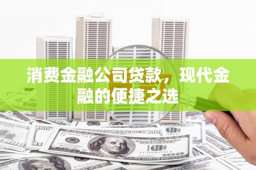 方山消费金融公司贷款，现代金融的便捷之选